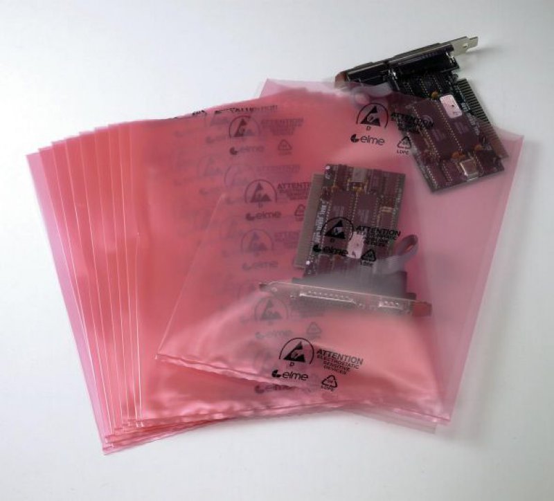 Пакеты ESD розовый
